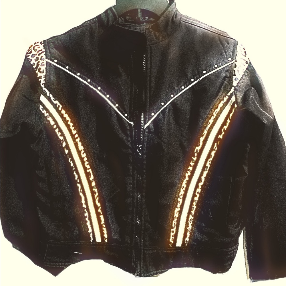 Biker designs womens moto jacket